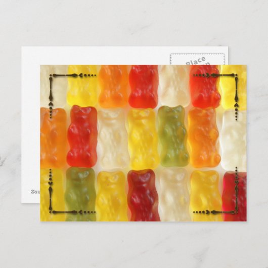 Carte Postale ours (Devant / Derrière)