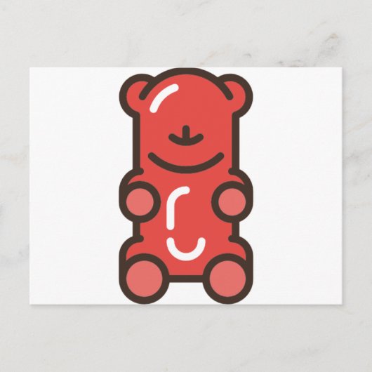 Carte Postale ours (Devant)