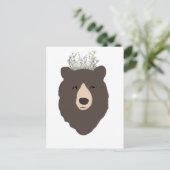 Carte Postale Ours (Debout devant)