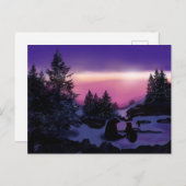 Carte Postale Ours avec moi Terre-Neuve Ours (Devant / Derrière)