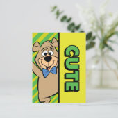 Carte Postale Ours Boo-Boo mignon (Debout devant)