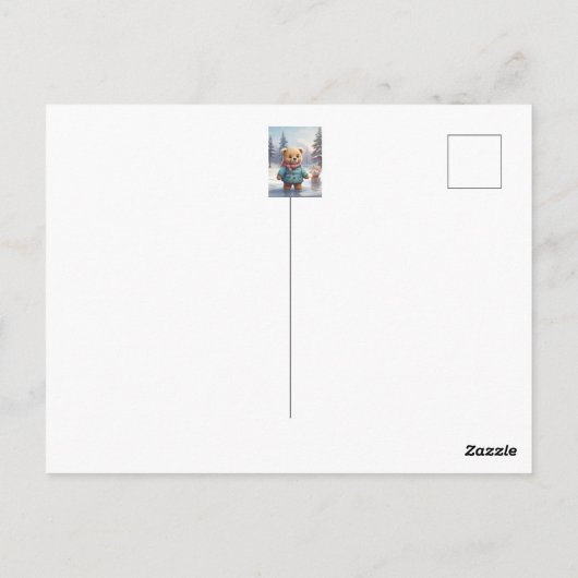 Carte Postale Ours de Bea (Dos)