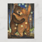 Carte Postale Ours de danse (Devant)