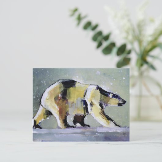 Carte Postale Ours de glace 1998 (Debout devant)