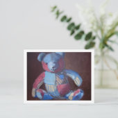 Carte Postale Ours de jouet (Debout devant)