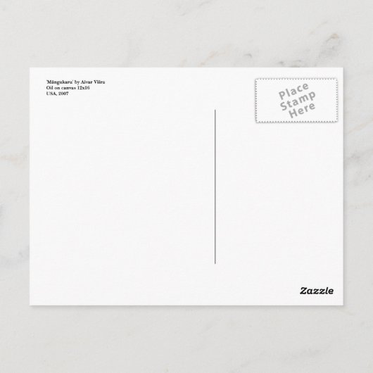 Carte Postale Ours de jouet (Dos)