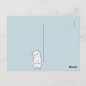 Carte Postale Ours de Kawaii (Dos)