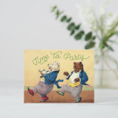 Carte Postale Ours de la fête (Debout devant)