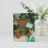 Carte Postale Ours de la Saint Patrick (Debout devant)