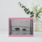 Carte Postale Ours de maman (Debout devant)