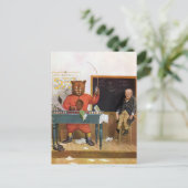 Carte Postale Ours de Roosevelt en tant que professeur (Debout devant)