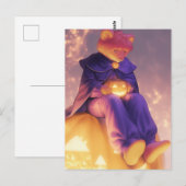 Carte Postale Ours d'Halloween Anthro (Devant / Derrière)