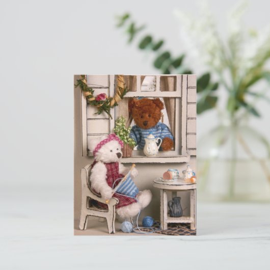 Carte Postale Ours Dinky : Vie de campagne (Debout devant)