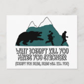 Carte Postale Ours drôles (Devant)