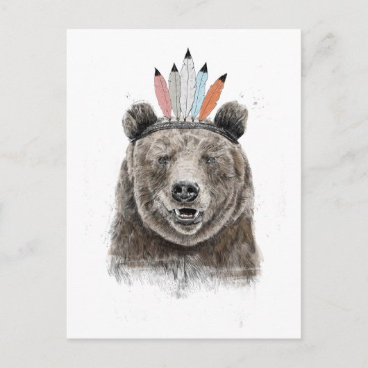 Carte Postale Ours du Festival (Devant)