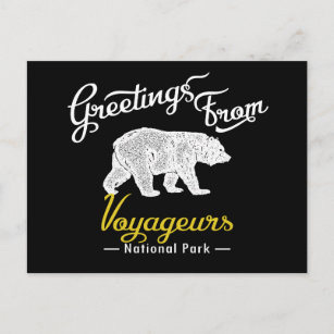 Carte Postale Ours du parc national des Voyageurs