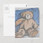 Carte Postale Ours en peluche (Devant / Derrière)