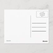 Carte Postale ours en peluche brillant de lèvre (Dos)