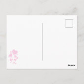Carte Postale Ours en peluche de la Saint-Valentin (Dos)