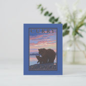 Carte Postale Ours et cub - Curry, Alaska (Debout devant)