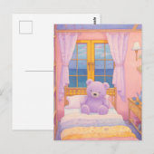 Carte Postale Ours farci (Devant / Derrière)