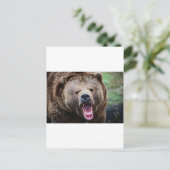 Carte Postale Ours grizzli (Debout devant)