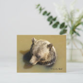 Carte Postale Ours Grizzly dans l'Eau (Debout devant)