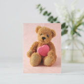 carte postale ours i luv u (Debout devant)