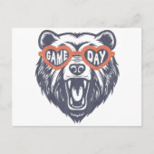 Carte Postale Ours Jour Jeu (Devant)