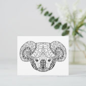 Carte Postale Ours Koala inspiré (Debout devant)