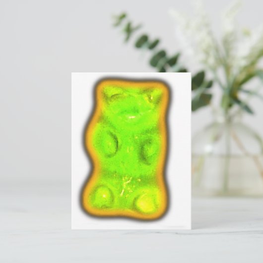 Carte Postale Ours malin (Debout devant)