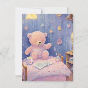 Carte Postale Ours mignon