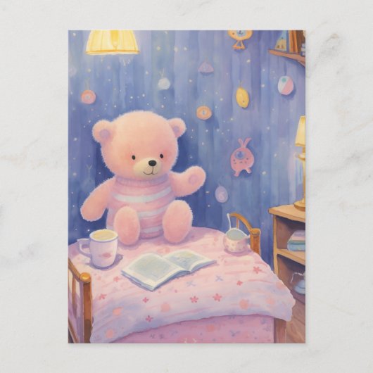 Carte Postale Ours Mignon (Devant)