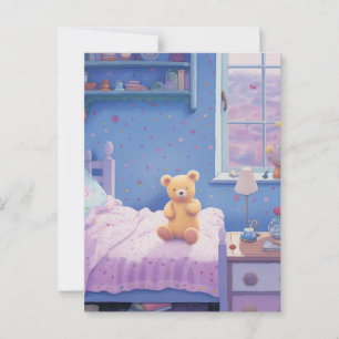 Carte Postale Ours minuscule