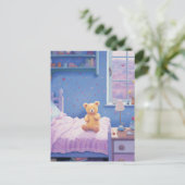 Carte Postale Ours minuscule (Debout devant)