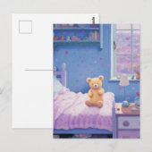 Carte Postale Ours minuscule (Devant / Derrière)