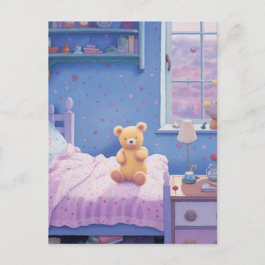 Carte Postale Ours minuscule (Devant)