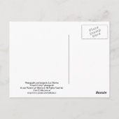 Carte Postale Ours Noir - "Coach Cubby Entraîneur Personnel !" (Dos)