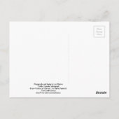 Carte Postale Ours Noir - "Cupcake Cubby" (Dos)