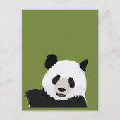 Carte Postale Ours Panda (Devant)