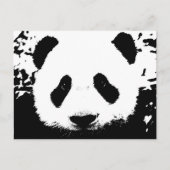 Carte Postale Ours Panda (Devant)