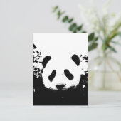 Carte Postale Ours Panda (Debout devant)