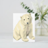 Carte Postale Ours polaire (Debout devant)