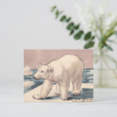 Carte Postale Ours polaire (Debout devant)