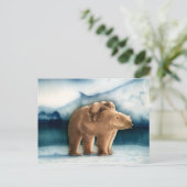 Carte Postale Ours polaire (Debout devant)