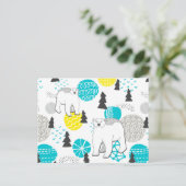 Carte Postale Ours polaire (Debout devant)