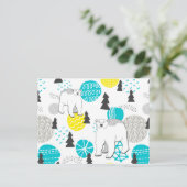 Carte Postale Ours polaire (Debout devant)