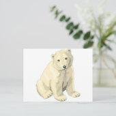 Carte Postale Ours polaire (Debout devant)