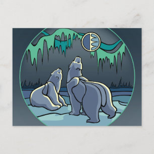 Carte postale Ours Polaire Cartes postales Art Our