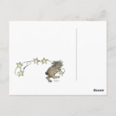 Carte Postale Ours polaire Tobogganing (Dos)